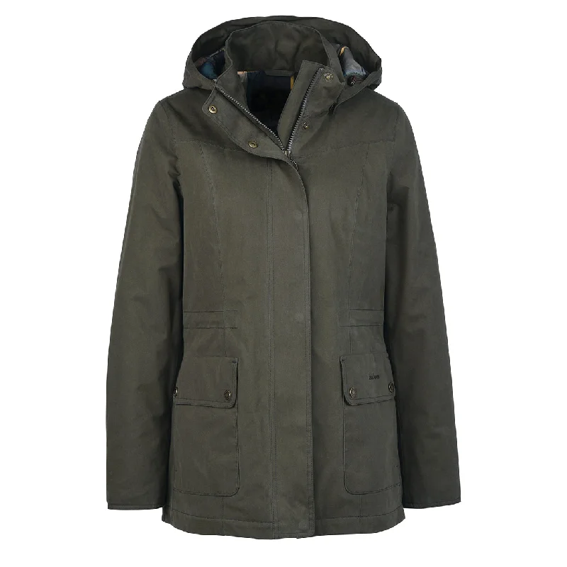 Affordable Women's Outfit Barbour Womens Buttercup Waterproof Jacket Olive / Classic Affordable Women's Outfit Barbour Womens Buttercup Waterproof Jacket Olive / Classic