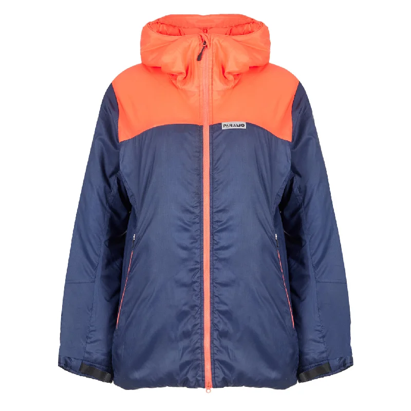 Women's Clothes For Special Occasions Paramo Womens Torres Alturo Jacket Midnight / Hot Coral Women's Clothes For Special Occasions Paramo Womens Torres Alturo Jacket Midnight / Hot Coral