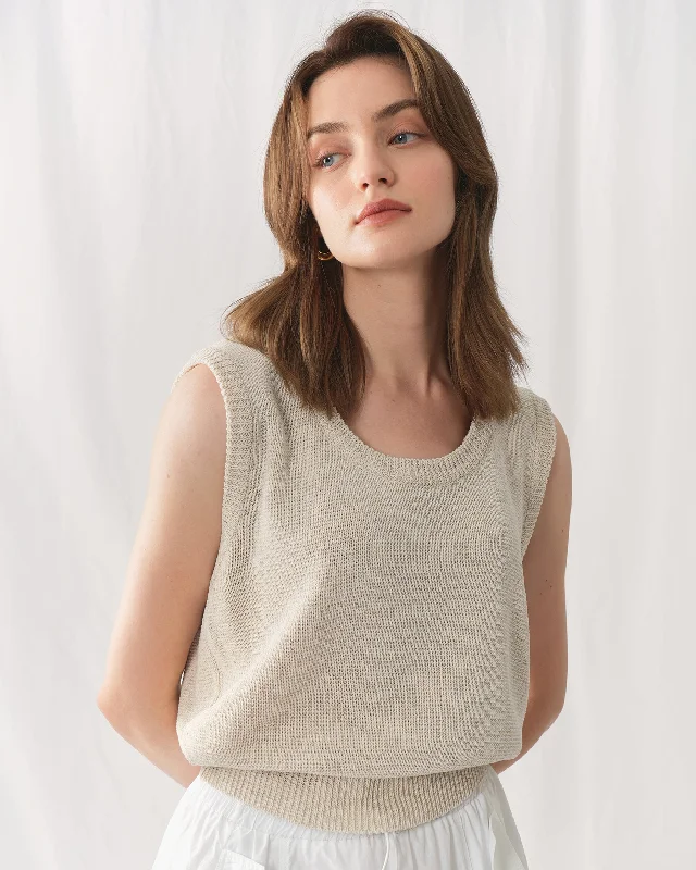 Shop Sales Kamila Scoop Neck Knitted Top