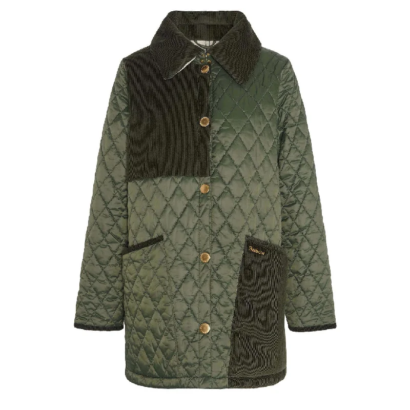 Women's Professional Outfit Barbour Womens Reeth Quilt Olive / Ancient