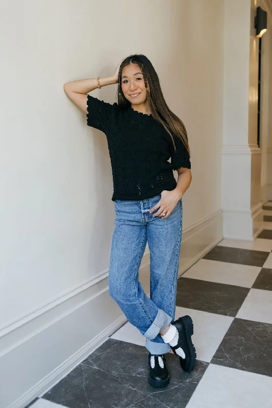 Stylish Savings Emmie Top-Black