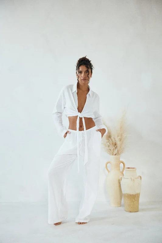 Seasonal Sale Zaya Top White