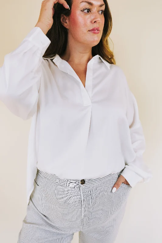 Saturday Steals – Grab Your Favorites PLUS SIZE - Talk Too Much Top