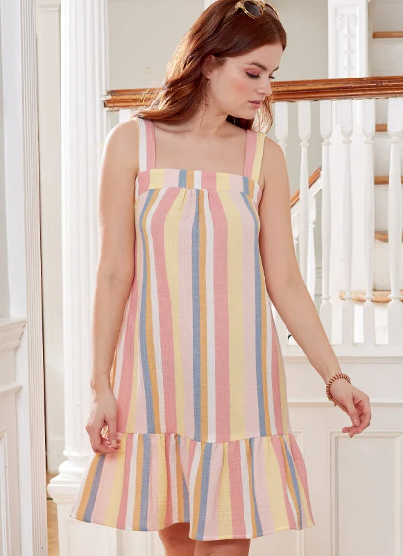Women's Comfortable Lounge Outfit McCalls Dresses M8213