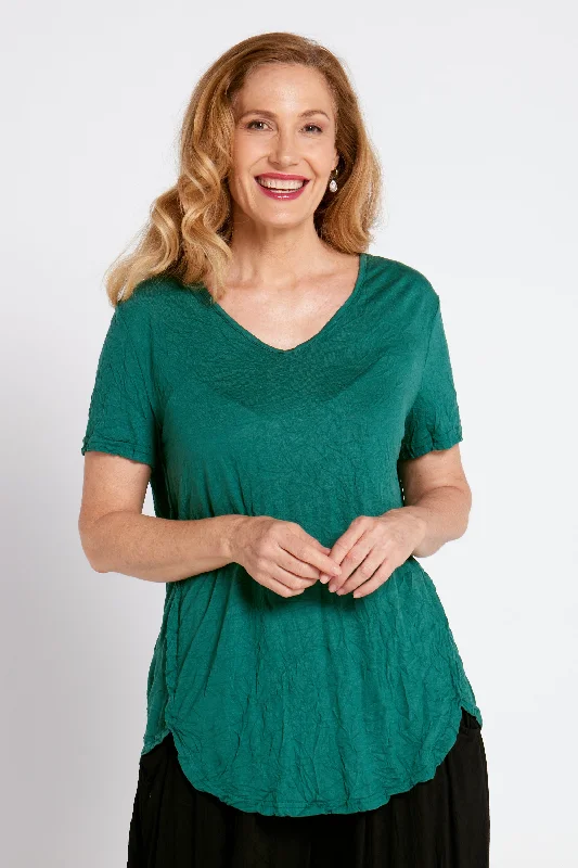 Budget Friendly Jackie Top - Forest