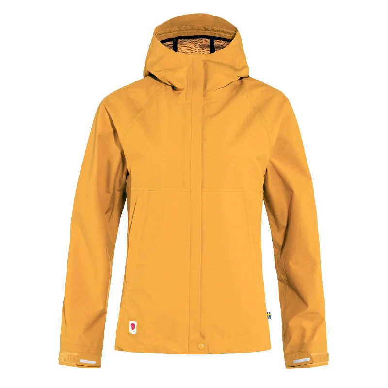 Women's Contemporary Clothing Fjallraven Womens HC Hydratic Trail Jacket Mustard Yellow Women's Contemporary Clothing Fjallraven Womens HC Hydratic Trail Jacket Mustard Yellow