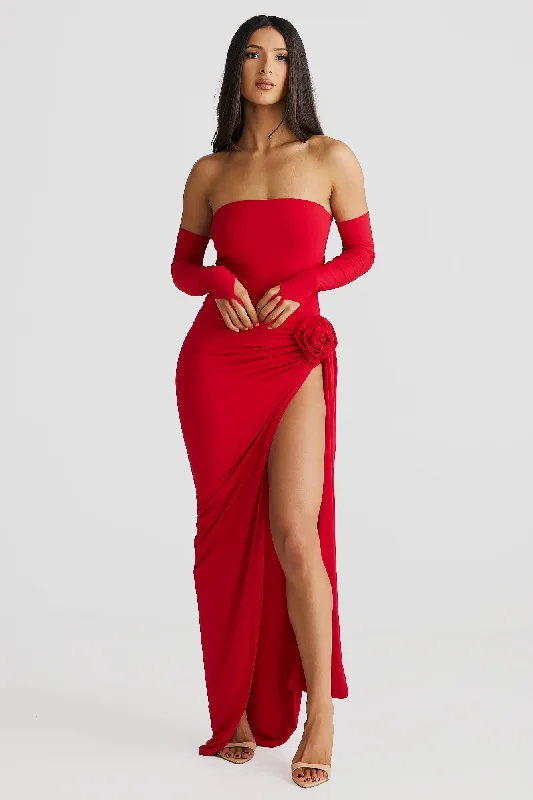 Fashion Forward, Function First Giselle Top - Red