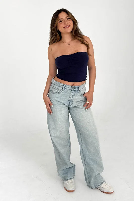 Style Without Limits Jillian Top in Navy