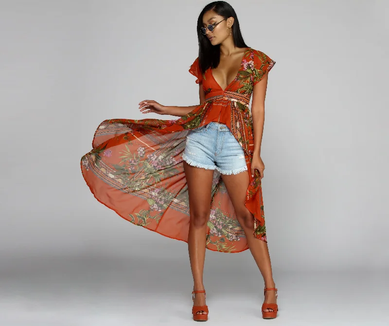 Discounted Prices, Elevated Looks Lush Life High-Low Top