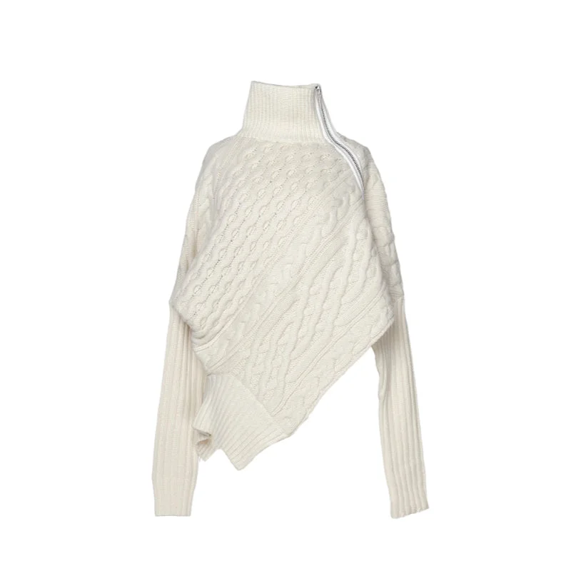 Massive Savings On New Arrivals Women Sweater Asymmetry Plus Size Black White Pullover Sweaters Irregular Casual Vintage Knitting Pullover Top 2022 Massive Savings On New Arrivals Women Sweater Asymmetry Plus Size Black White Pullover Sweaters Irregular Casual Vintage Knitting Pullover Top 2022