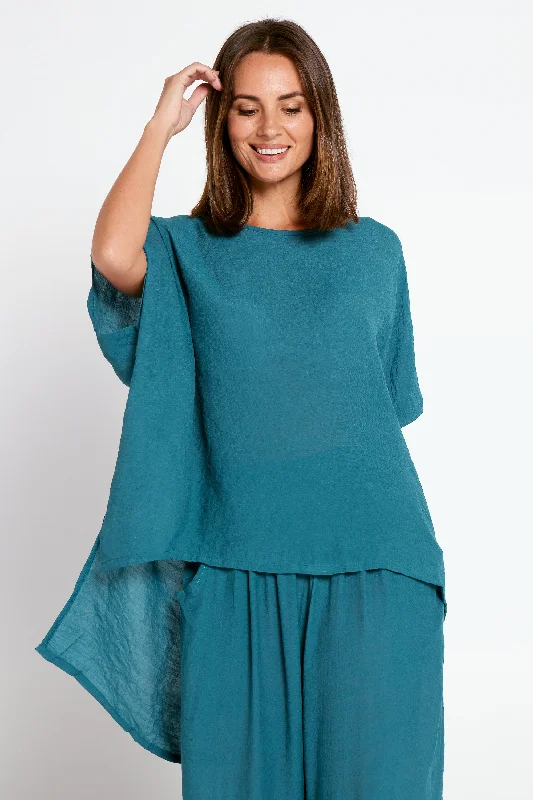 Get More, Spend Less Gina Top - Teal