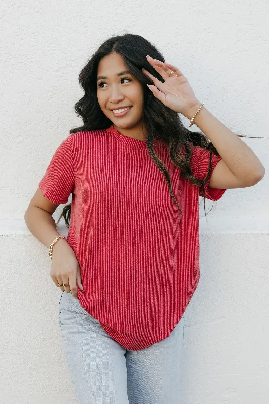 Unbeatable Prices Boone Top-Crimson