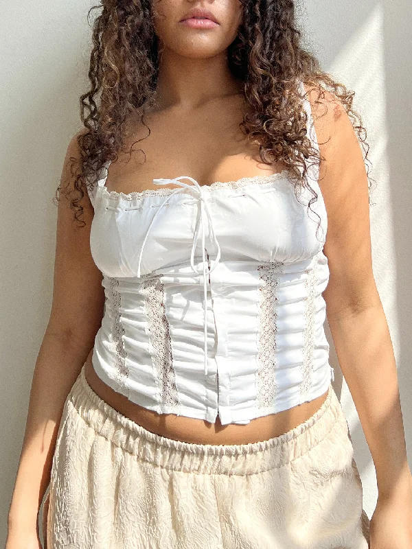 Flash Deals For A Limited Time Delilah Top - White