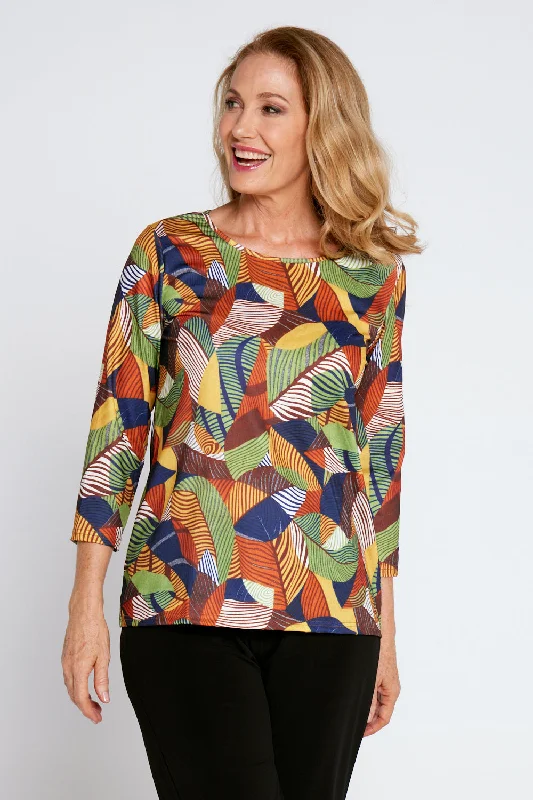 Trend Leading Collection Camden Top - Autumnal
