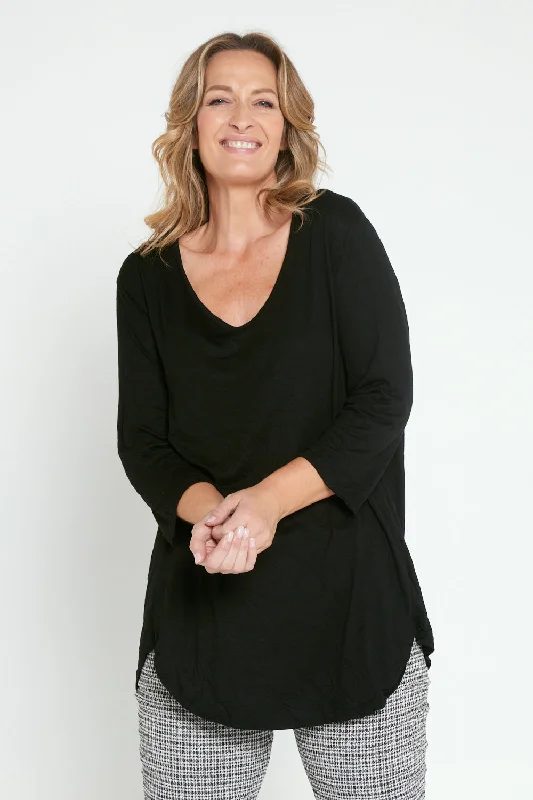 Flash Sale Happening Now – Act Fast Lesley Top - Black