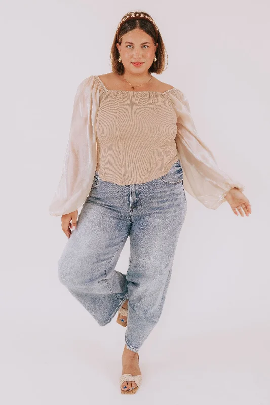 Timeless Elegance Redefined PLUS SIZE - Toast To Us Top
