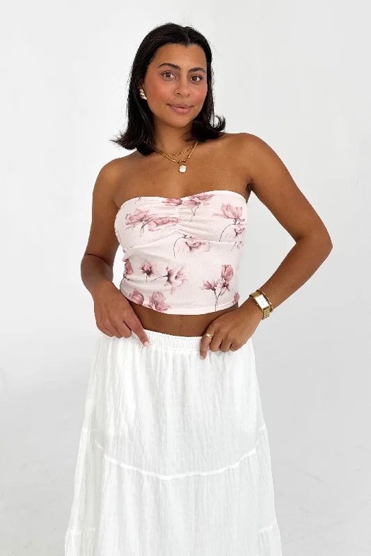 Massive Selection Sale Flora Top in Mauve