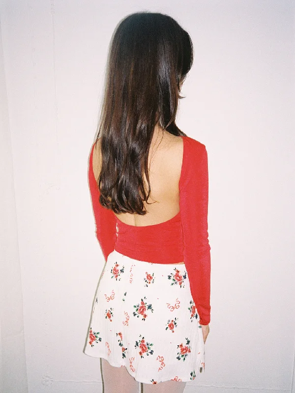 Limited-Time Offers You Can't Ignore Rowan Top - Red Slinky