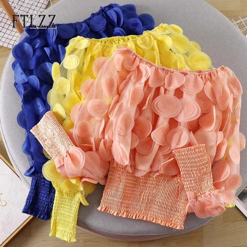 Amazing Prices On The Styles You Love Sexy Off Shoulder Perspective Chiffon Top
