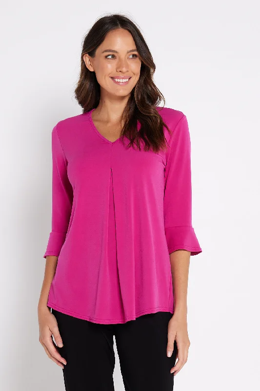 Mid-Week Savings Extended Through The Weekend Keswick Top - Hot Pink