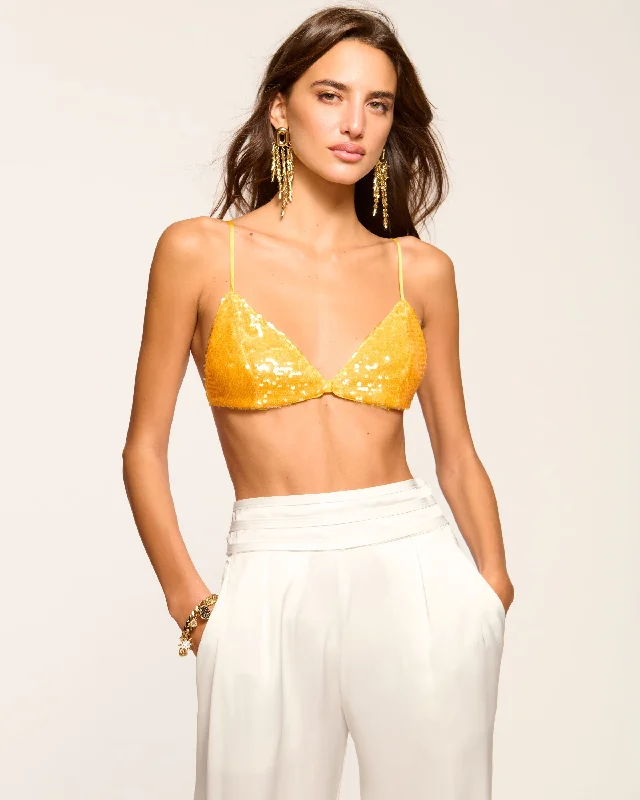 Flash Sale Happening Now – Act Fast Mellanee Sequin Bra Top