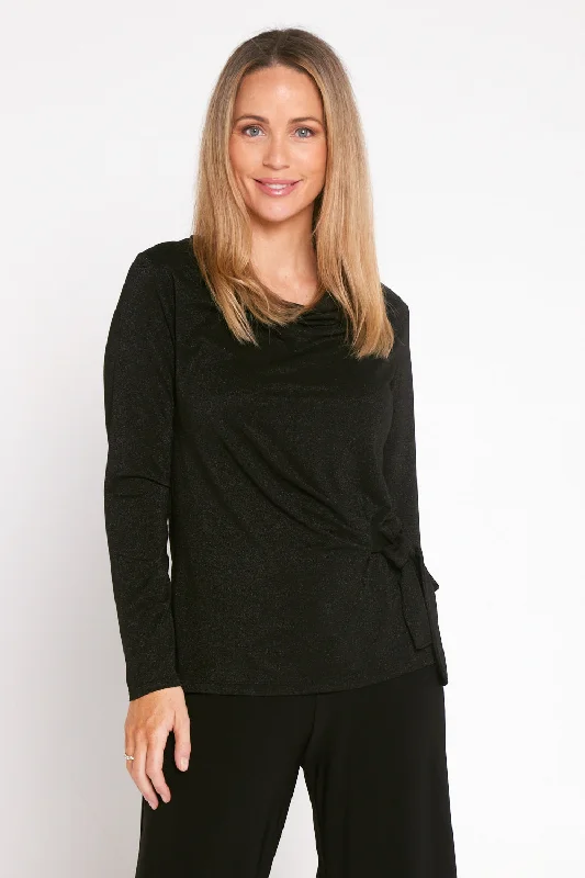 Flash Sale Happening Now – Act Fast Esther Lurex Top - Black