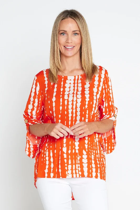 Get Ready For The Weekend With Big Savings Raven Top - Citrus Ripple