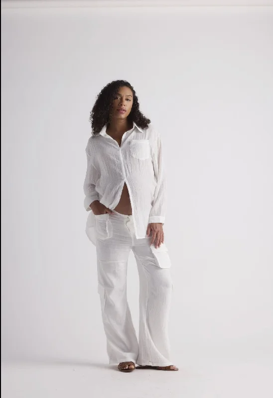 Exclusive Discounts Danielle Linen Top