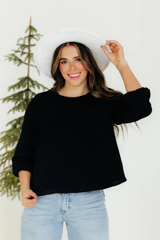Urban Style Promotions Juliet Top-Black