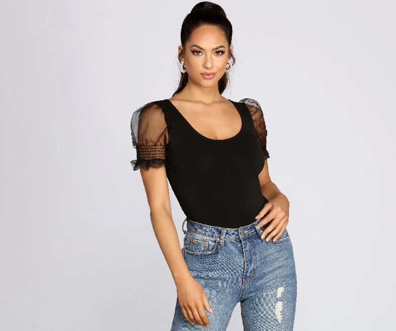 Sale Of The Week – Weekend Specials Pretty In Puff Sleeves Top