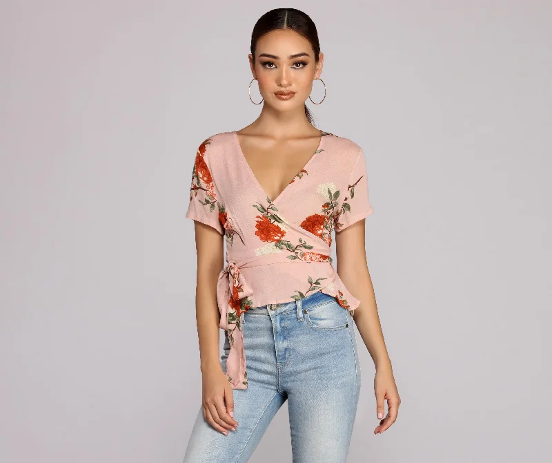 Flash Sale Fever Radiant Peplum Top