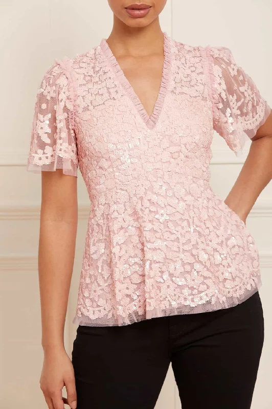 Cozy Chic Promotions Daphne V-Neck Top