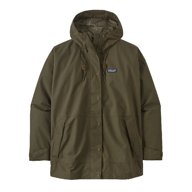 Women's Athletic Garments Patagonia Womens Outdoor Everyday Rain Jacket Basin Green Women's Athletic Garments Patagonia Womens Outdoor Everyday Rain Jacket Basin Green