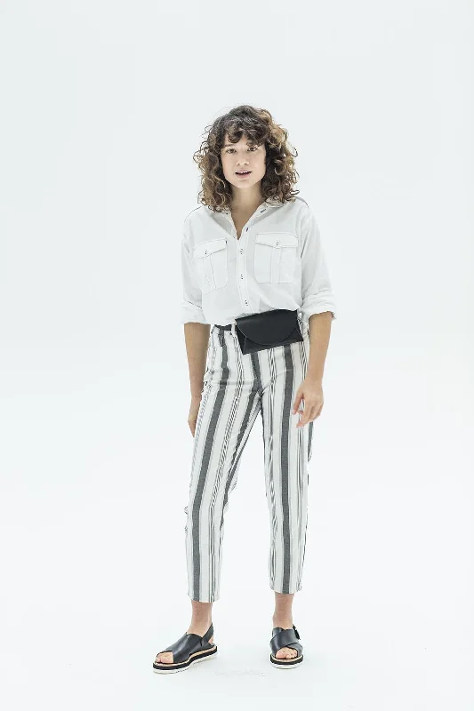 Women Clothes Fibre Mood Ebony Trousers