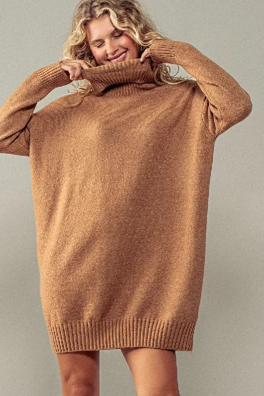 Big Savings "Imagine That" Thick Turtleneck Knit Sweater Top