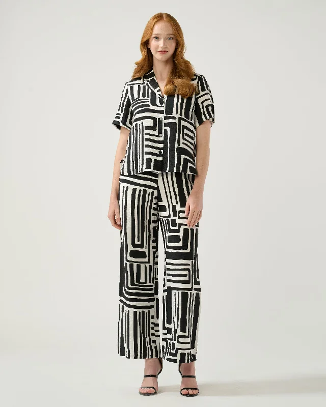 Comfort Meets Fashion Mirage Top