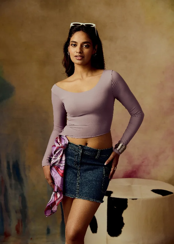 Weekend Sale – Limited-Time Deals Tuva Lavender Seamless Top