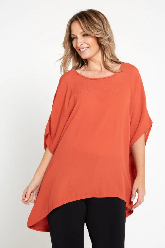This Weekend Only – Huge Savings Kuala Lumpur Top - Rust