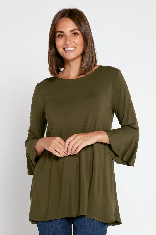Sale Of The Week – Weekend Specials Lacey Bamboo Top - Olive