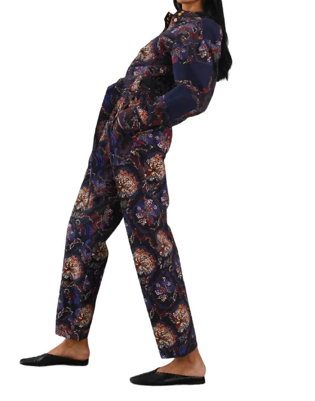 Stylish Women's Outfit Jaime Jumpsuit In Lacar Navy