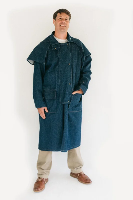 Effortless Chic for Women Folkwear 137 Unisex Australian Drover's Coat