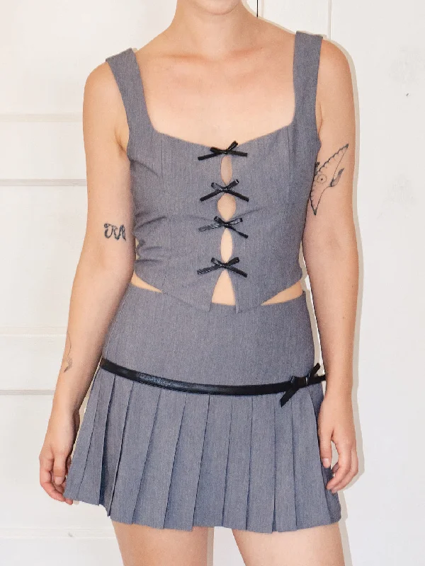 End-Of-Season Clearance Tate Top - Charcoal