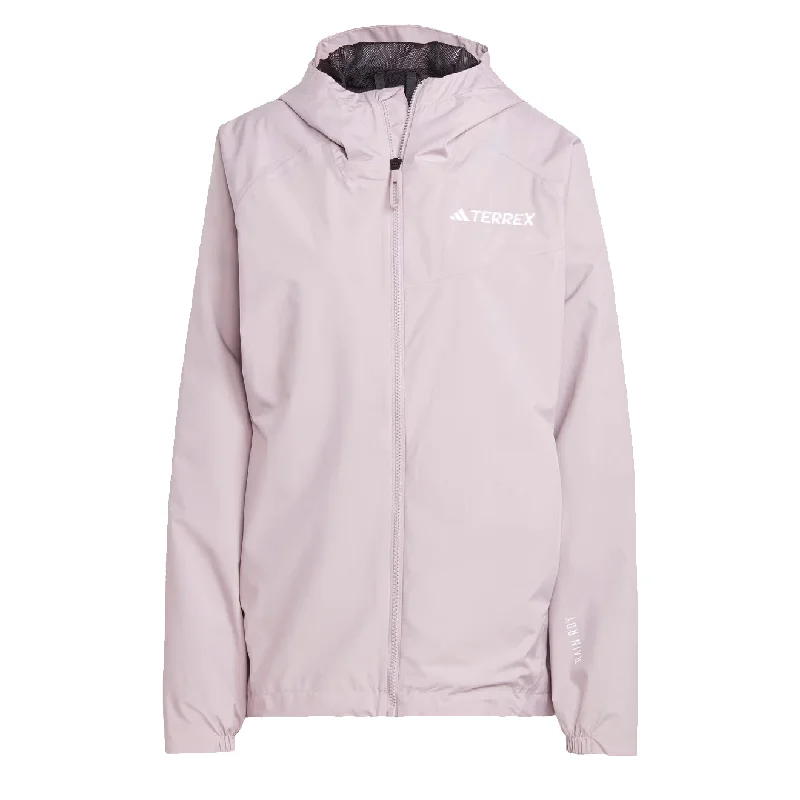 Comfortable Garments For Women Adidas Terrex Womens Multi 2L Rain.Rdy Jacket Preloved Fig Comfortable Garments For Women Adidas Terrex Womens Multi 2L Rain.Rdy Jacket Preloved Fig