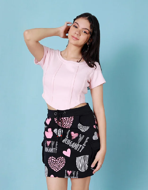 Limited Time Offers Short Sleeves Crop Top