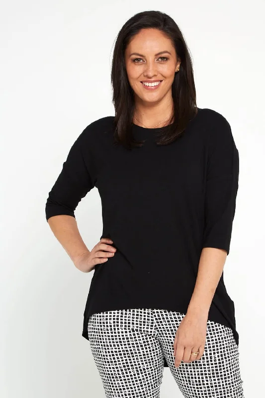 Save More On The Styles You Love Irena Bamboo Top - Black