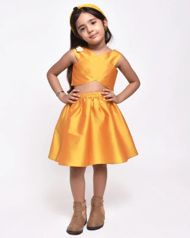Exclusive Discount Yellow Skirt & Top Set
