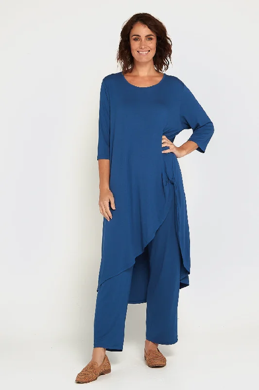 Flash Sale Now Ayana Smooth Tunic Top - Denim