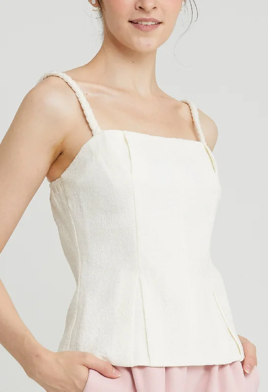 Exclusive Styles, Exclusive Discounts Clover Braided Strap Top