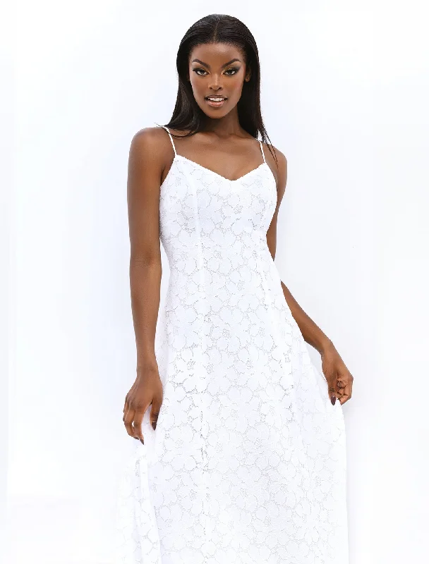 Women's Casual Wear Clothing Vivienne Lace Longline Dress
