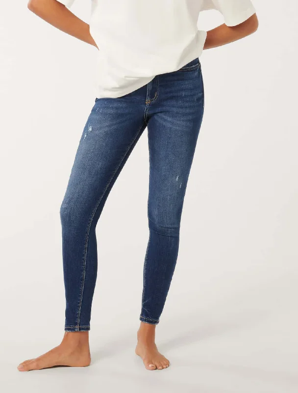 Best Online Women's Boutiques Nala Mid-Rise Skinny Jeans